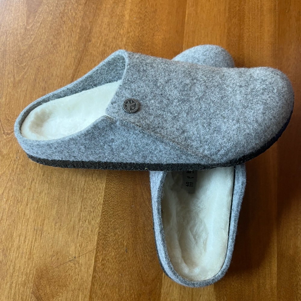 Birkenstock Zermatt Shearling Slippers New!